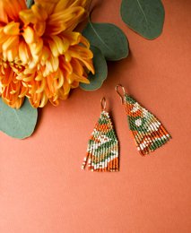 Boucles d'oreilles | Zara's • Forêt d'automne