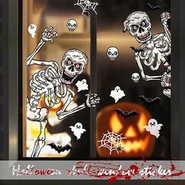 Scheletro Adesivi di Halloween