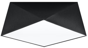 HEXA 35 zwarte plafondlamp