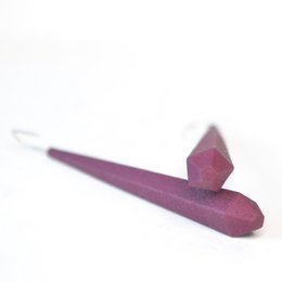 Langes Fünfeck XL Plum