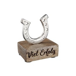 Aluminum lucky charm "horseshoe" VE 8 so