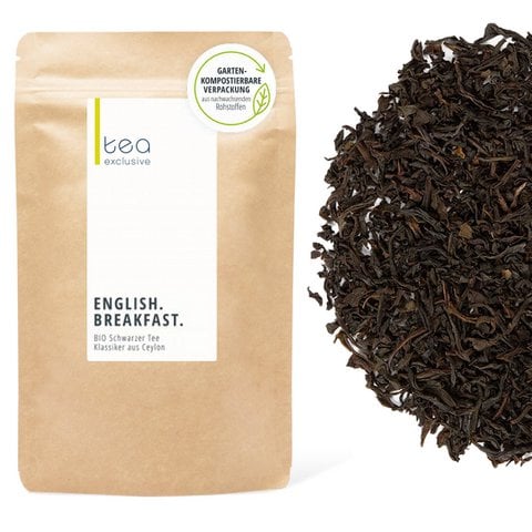 English Breakfast, Schwarzer Tee BIO, Ceylon, 125g