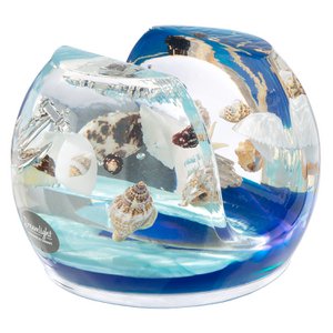 Serviettenhalter Tivoli Ocean Blau H. 7 cm, ve 4