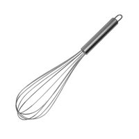 Stainless steel cooking and baking whisk 32 cm Fackelmann Elemental