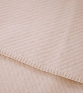 Wool blanket / plaid large - Natural