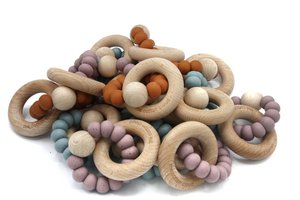 Runder Beißring aus Silikon