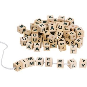 Letterdobbelsteentjes
