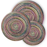 Decorative Disks - Natural fibers