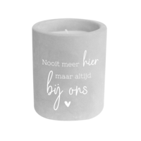 Cement Candle - Always with us