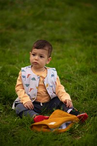 Doppelseitige Wendeweste - Dinoland