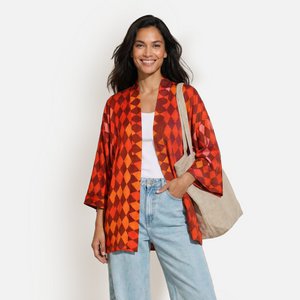 Kurzer Kimono, MEDEA, rot