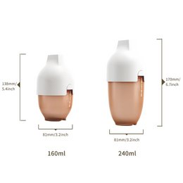 HEORSHE ULTRA WEITHALSFLASCHE, 160 ml., 0-3, WEISS