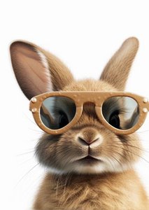 Nachhaltige Karte – Sei ein cooler Hase
