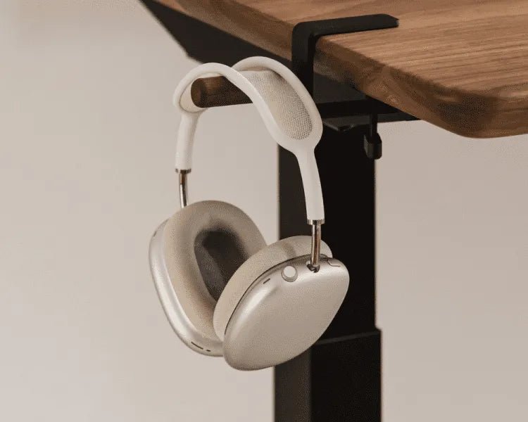 Massief Houten Bureau Hoofdband Haak van Wooden Amsterdam