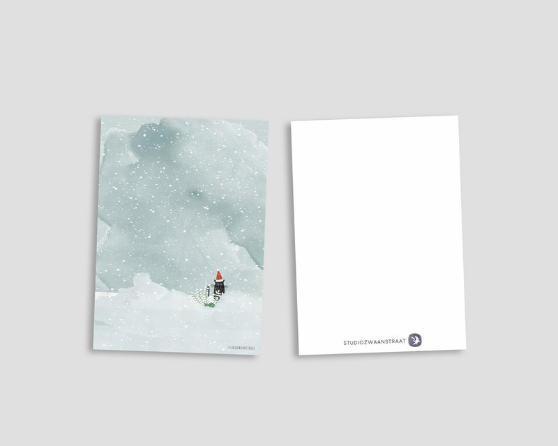 Postkarte - Serie 'Weihnachten'- 'Weihnachten mit Joosje'