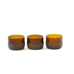 Multifunctional bowls "Brown" (set of 3)