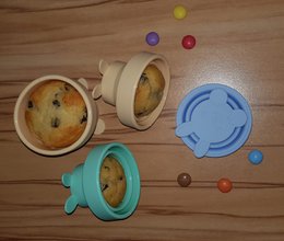 Kid Cups krussæt, foldbart, 180 ml, påskehare-motiv, tåler opvaskemaskine