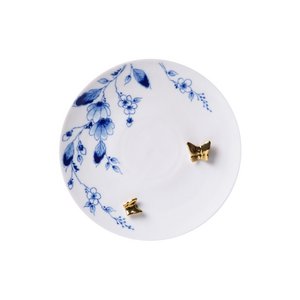 Wandteller Schmetterling Gold 20 cm