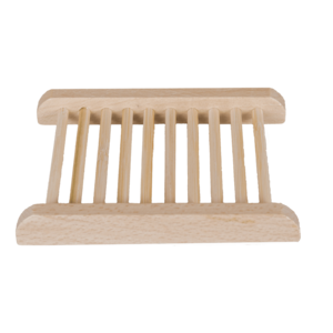 Shampoo Bar - Soap Holder made of light Wood
