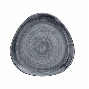 TRIANGLE PLATE 27.3 CM GRAY