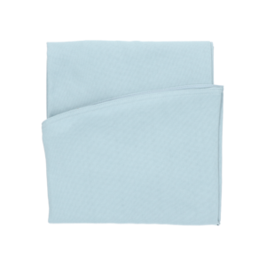 Bunzlau Castle Tablecloth Desert Round Dusty Blue, 160cm, GOTS