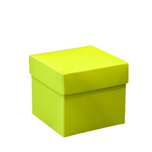 Gift box Kubus Lime for stylish presentations
