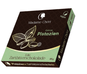 Pistachio dark chocolate 85g