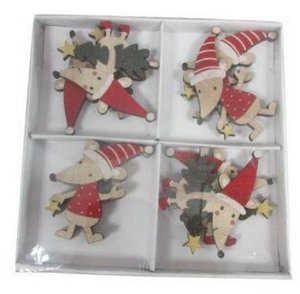 Mausholzhängerbox/32pc 6 cm