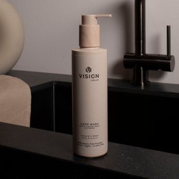 Hand wash with natural ingredients, available in 3 scents - 23:55, There's No Planet B, and Nature's Best. Gentle cleansing formula with moisturizing properties.