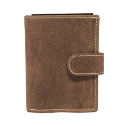 Pasjeshouder leer - Cardprotector - Miniwallet - Mini portemonnee - In 3 Kleuren - Creditcardhouder