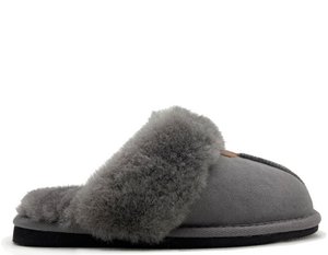 thies 1856 ® Sheepskin Slipper dark grey