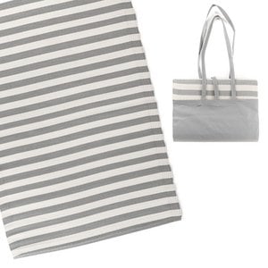 FAMILY MAT XXL 150X210 GRAY STRIPES HH284156