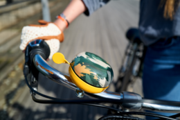 RIESIGE FAHRRADGLOCKE KARI CAMOUFLAGE