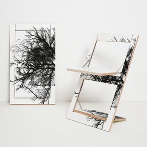 Fläpps Folding Chair - Baum (print on one side)