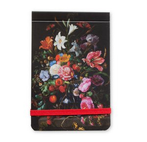 Taschennotiz A7, De Heem, Blumenstillleben