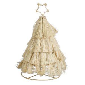 Dekorativer Weihnachtsbaum Beige