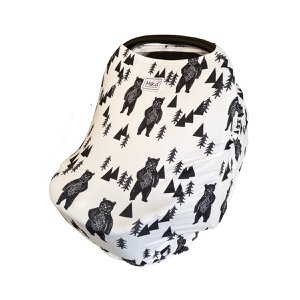 Miika Bear Forest Multi Cover - Nursing and Protection Maxi Cosi