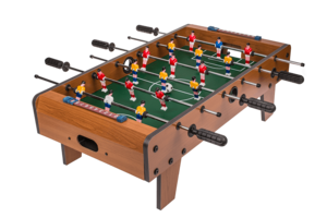 Wooden tabletop football, Kicker,