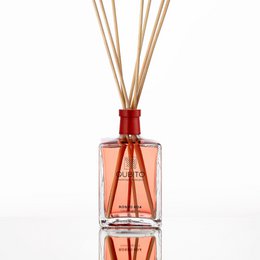 RED 804 (250ML), ROOM PERFUME - ROOM DIFFUSER WITH STICKS, HAND PAINTED BOTTLE, MADE IN ITALY
