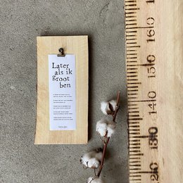 Zwischenablage ➸ Später, wenn ich groß bin