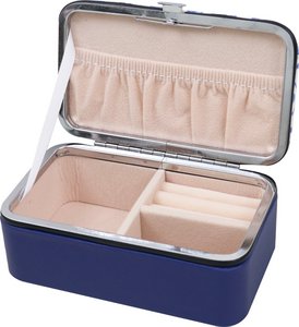 Deluxe Jewellery Case Morocco Blue