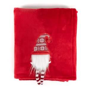 KERST - DEKEN 130X160 GNOME HH303227