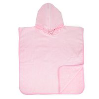 Baby Poncho, Light Pink, 450 gr, 55 x 55 cm