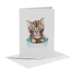 10 biglietti d'auguri con animali olandesi, busta inclusa - dipinti a mano da Mies to Go - cartolina - formato A6