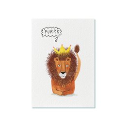 Colorful illustration of a lion character from the Lion King movie, with the text "Roar" in a speech bubble.