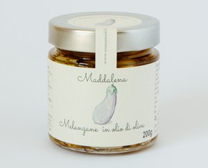 Aubergines in oil - aubergines in oil