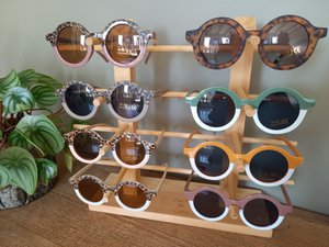 Starter-Set Sonnenbrille Retro/Leopard