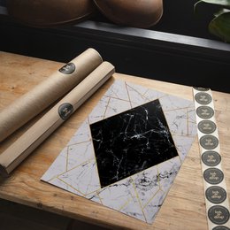 Marmor diamanttryk