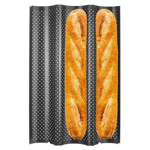 Baguette Backschale Stahl 38 cm