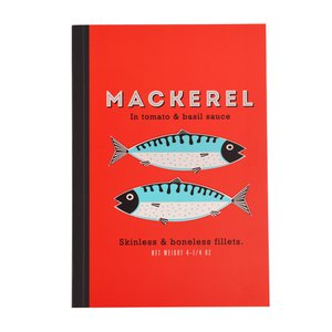 A5-Notizbuch - Fisch